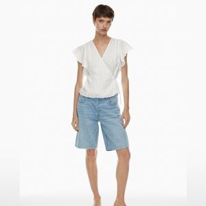 Wilfred White Linen Blouse